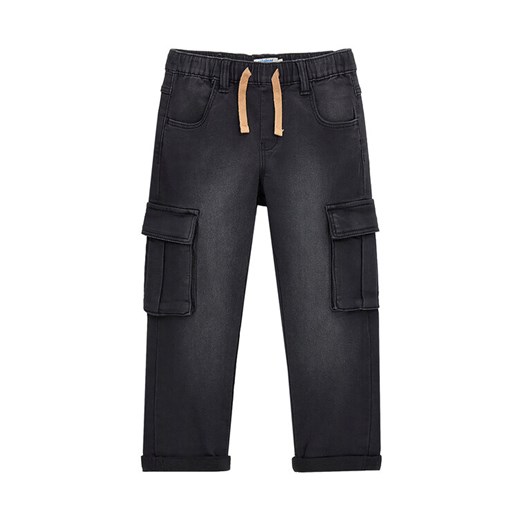 Original Marines Jeansy DFP2043CM Czarny Regular Fit ze sklepu MODIVO w kategorii Spodnie chłopięce - zdjęcie 182696053