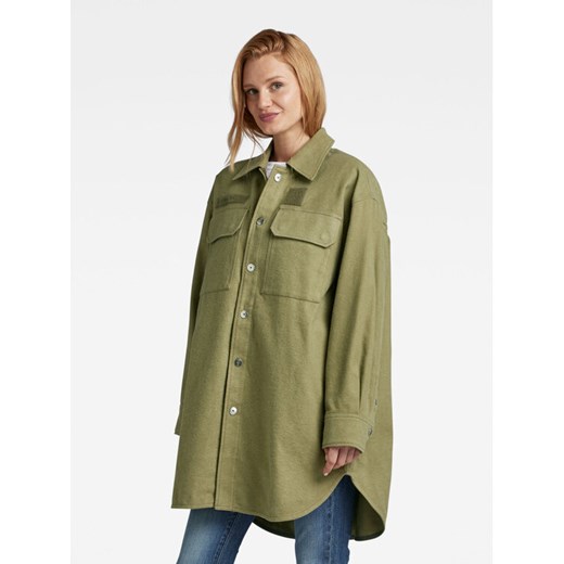 G-Star Raw Kurtka przejściowa D23023-C838-B212 Zielony Oversize ze sklepu MODIVO w kategorii Kurtki damskie - zdjęcie 182696152