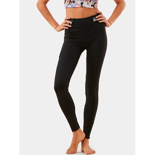 Roxy Legginsy Bold Moves Legg Ndpt ERJNP03494 Szary Slim Fit ze sklepu MODIVO w kategorii Spodnie damskie - zdjęcie 182696224