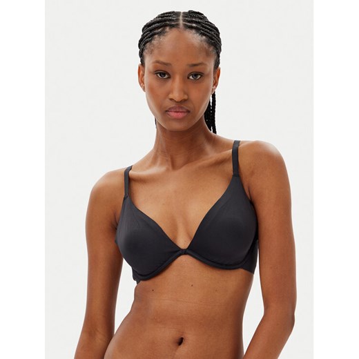 Hunkemöller Biustonosz z fiszbiną Smooth 206736 Czarny ze sklepu MODIVO w kategorii Biustonosze - zdjęcie 182696230