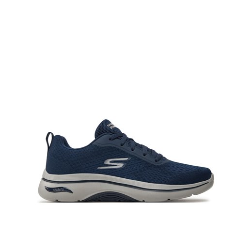 Skechers Sneakersy Go Walk Arch Fit 2.0-Idyllic 2 216516/NVY Granatowy ze sklepu MODIVO w kategorii Buty sportowe męskie - zdjęcie 182696301