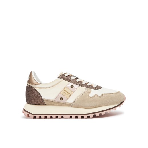 Blauer Sneakersy F4MILLEN01/SUG Beżowy ze sklepu MODIVO w kategorii Buty sportowe damskie - zdjęcie 182696423