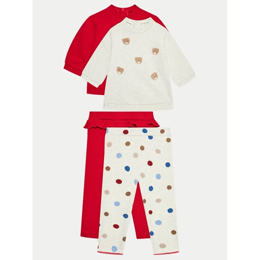 Mayoral Komplet bluza i legginsy 2786 Czerwony Regular Fit ze sklepu MODIVO w kategorii Odzież dla niemowląt - zdjęcie 182696424