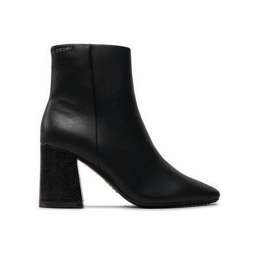 DKNY Botki Cavale II K3486930 Czarny ze sklepu MODIVO w kategorii Botki - zdjęcie 182696452