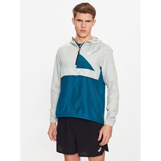 Asics Kurtka anorak Fujtrail 2011C382 Zielony Regular Fit ze sklepu MODIVO w kategorii Kurtki męskie - zdjęcie 182696460