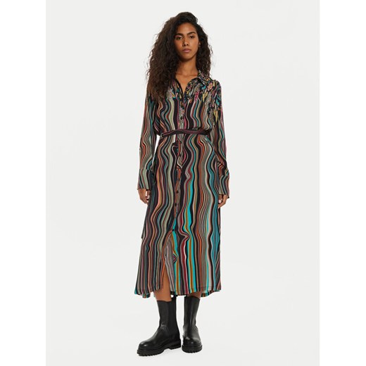 Desigual Sukienka koszulowa Charlotte 24WWVW65 Kolorowy Regular Fit ze sklepu MODIVO w kategorii Sukienki - zdjęcie 182696462