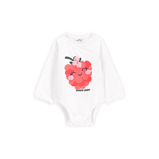 Coccodrillo Body dziecięce WC5112601MGN Biały ze sklepu MODIVO w kategorii Odzież dla niemowląt - zdjęcie 182696473