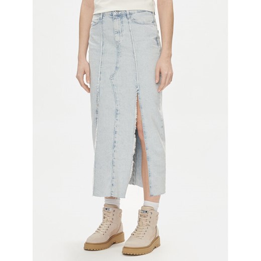 Liu Jo Spódnica jeansowa UA4266 DS049 Niebieski Regular Fit ze sklepu MODIVO w kategorii Spódnice - zdjęcie 182696492