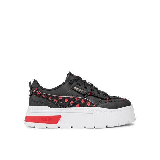 Puma Sneakersy Mayze Stack Miraculous Jr 393906 01 Czarny ze sklepu MODIVO w kategorii Buty sportowe damskie - zdjęcie 182696704