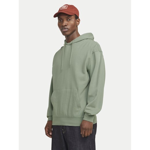 Jack&Jones Bluza Charge 12257852 Zielony Loose Fit ze sklepu MODIVO w kategorii Bluzy męskie - zdjęcie 182696821