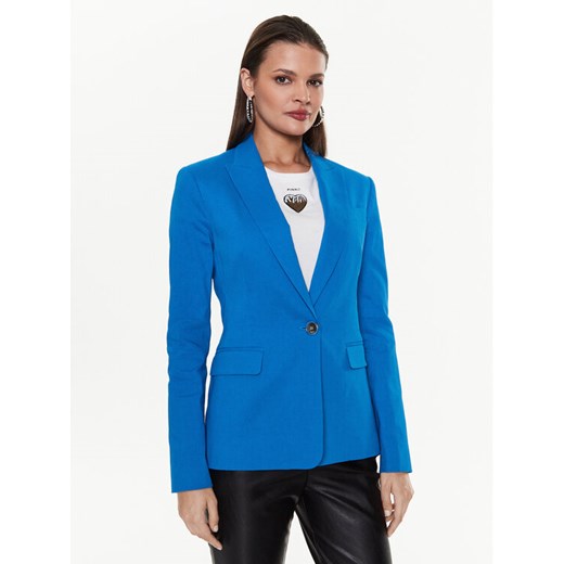 Pinko Marynarka Equilibrato 100987 A0IM Niebieski Slim Fit Pinko 46 MODIVO
