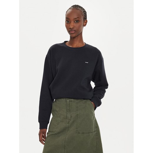 Levi's® Bluza Everyday A5942-0004 Czarny Regular Fit ze sklepu MODIVO w kategorii Bluzy damskie - zdjęcie 182696901