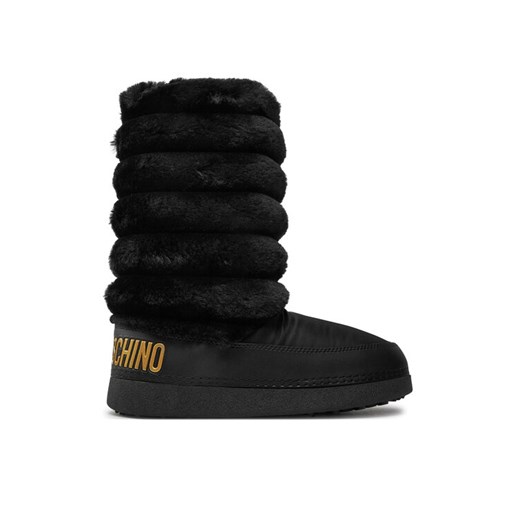 LOVE MOSCHINO Śniegowce JA24312G0LISH000 Czarny ze sklepu MODIVO w kategorii Śniegowce damskie - zdjęcie 182696904