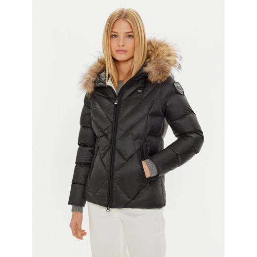 Blauer Kurtka puchowa 24WBLDC03051 006047 Czarny Regular Fit ze sklepu MODIVO w kategorii Kurtki damskie - zdjęcie 182696943