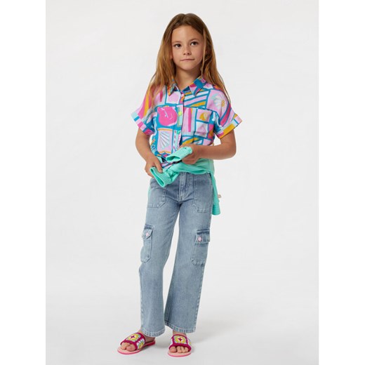 Billieblush Jeansy U20133 Niebieski Loose Fit Billieblush 6Y MODIVO