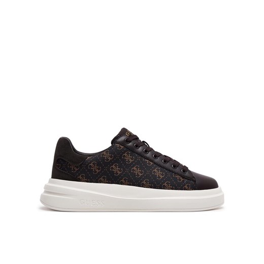 Guess Sneakersy Elba FMPVIB FAL12 Brązowy ze sklepu MODIVO w kategorii Trampki męskie - zdjęcie 182696964