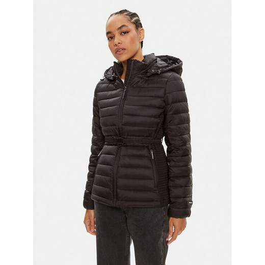 Calvin Klein Kurtka przejściowa K20K207108 Czarny Slim Fit ze sklepu MODIVO w kategorii Kurtki damskie - zdjęcie 182697043