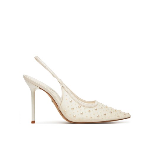 Aldo Sandały Pearlescent 13967481 Biały ze sklepu MODIVO w kategorii Sandały damskie - zdjęcie 182697053