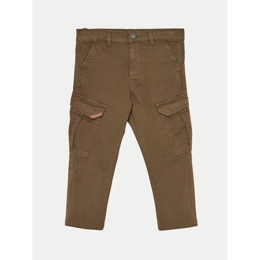 Original Marines Spodnie materiałowe DEA2569B Brązowy Regular Fit ze sklepu MODIVO w kategorii Spodnie dziewczęce - zdjęcie 182697074
