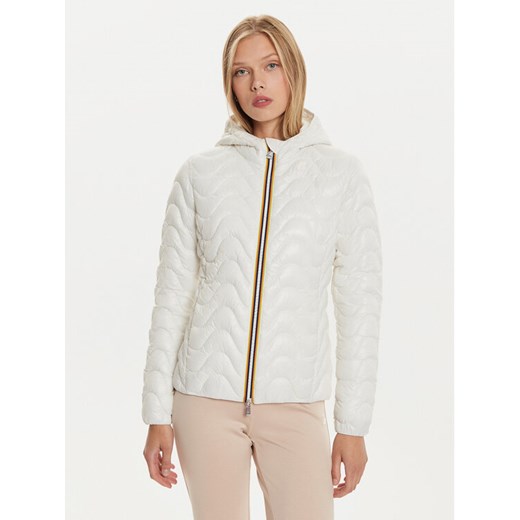 K-Way Kurtka przejściowa Lily K5126IW Écru Regular Fit ze sklepu MODIVO w kategorii Kurtki damskie - zdjęcie 182697083