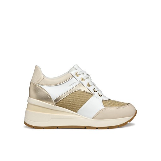 Geox Sneakersy D Zosma D558LA 085LY C1327 Złoty ze sklepu MODIVO w kategorii Buty sportowe damskie - zdjęcie 182697091