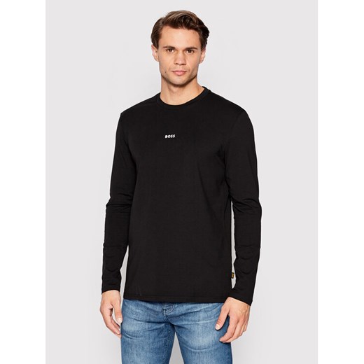 Boss Longsleeve Tchark 50473286 Czarny Regular Fit ze sklepu MODIVO w kategorii T-shirty męskie - zdjęcie 182697141