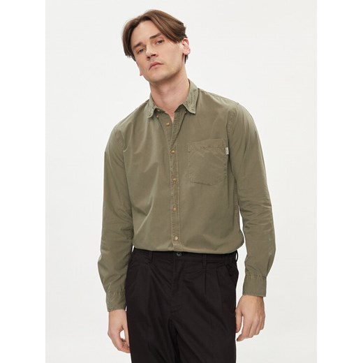 Pepe Jeans Koszula Prince PM308270 Zielony Regular Fit ze sklepu MODIVO w kategorii Koszule męskie - zdjęcie 182697152