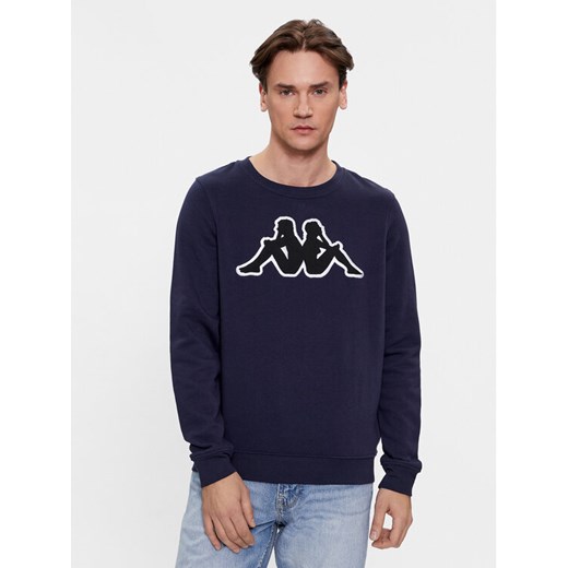 Kappa Bluza Airvit 3032BZ0 Granatowy Regular Fit ze sklepu MODIVO w kategorii Bluzy męskie - zdjęcie 182697184