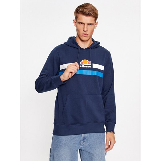 Ellesse Bluza Alroni SHR13709 Granatowy Regular Fit ze sklepu MODIVO w kategorii Bluzy męskie - zdjęcie 182697194