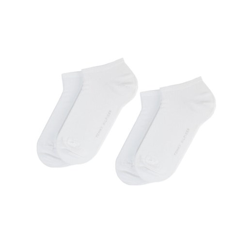 Tommy Hilfiger Zestaw 2 par niskich skarpet damskich Basic Canoodle 343024001 Biały ze sklepu MODIVO w kategorii Skarpetki damskie - zdjęcie 182697221