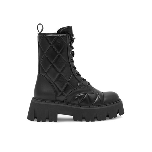 Eva Minge Trapery LAGOS-23FW601 Czarny ze sklepu MODIVO w kategorii Workery damskie - zdjęcie 182697281