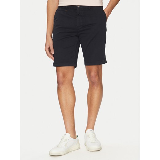 BOSS Szorty materiałowe 50536723 Granatowy Slim Fit ze sklepu MODIVO w kategorii Spodenki męskie - zdjęcie 182697330