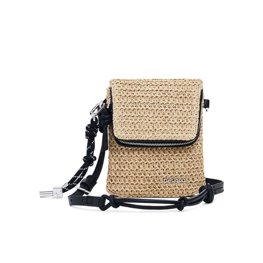 Desigual Torebka na telefon 25SAYO02 Beżowy ze sklepu MODIVO w kategorii Etui - zdjęcie 182697384