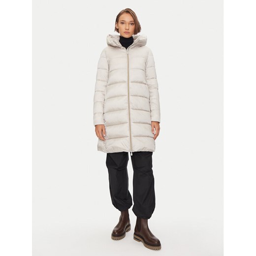 Save The Duck Kurtka zimowa D40279W IRIS19 Beżowy Regular Fit ze sklepu MODIVO w kategorii Kurtki damskie - zdjęcie 182697411