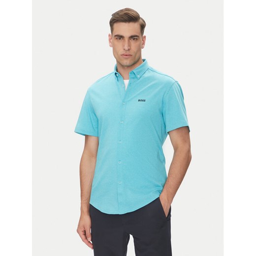 BOSS Koszula B_MOTION_S 50533149 Błękitny Regular Fit ze sklepu MODIVO w kategorii Koszule męskie - zdjęcie 182697434