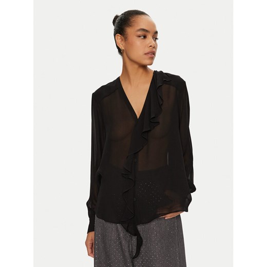 PINKO Bluzka 102964 A1JZ Czarny Regular Fit ze sklepu MODIVO w kategorii Bluzki damskie - zdjęcie 182697484