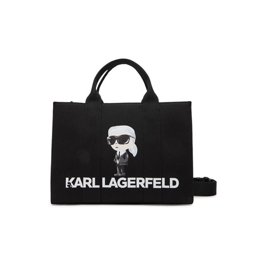 KARL LAGERFELD Torebka A2W50047 Czarny ze sklepu MODIVO w kategorii Torby Shopper bag - zdjęcie 182697510