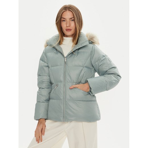 Calvin Klein Kurtka puchowa K20K207733 Niebieski Regular Fit ze sklepu MODIVO w kategorii Kurtki damskie - zdjęcie 182697532