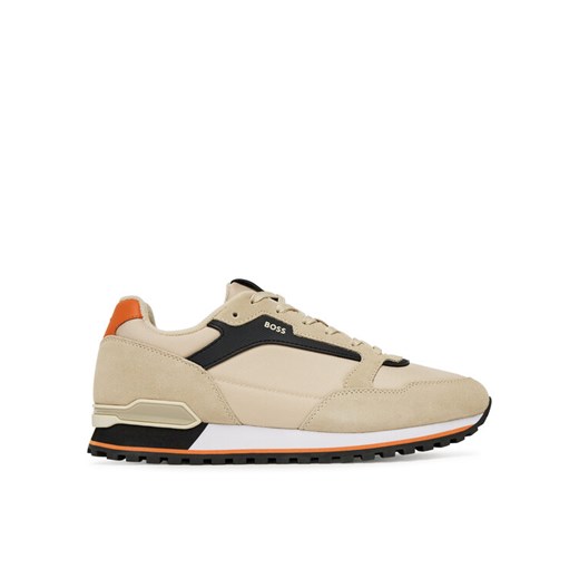 BOSS Sneakersy Parkour  50523221 Brązowy ze sklepu MODIVO w kategorii Buty sportowe męskie - zdjęcie 182697634