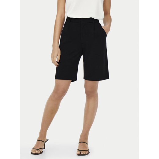 JDY Szorty materiałowe Tanja 15257249 Czarny Regular Fit ze sklepu MODIVO w kategorii Szorty - zdjęcie 182697652