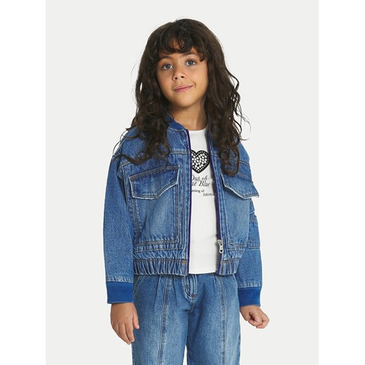 Original Marines Kurtka bomber DEA3526F Niebieski Regular Fit ze sklepu MODIVO w kategorii Kurtki dziewczęce - zdjęcie 182697670