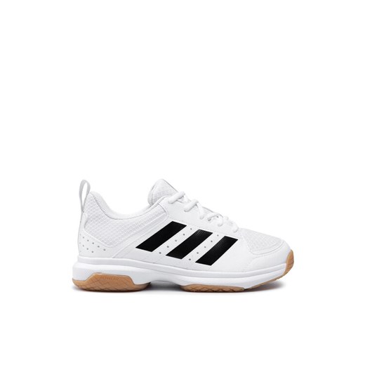 adidas Buty halowe Ligra 7 W FZ4660 Biały ze sklepu MODIVO w kategorii Buty sportowe damskie - zdjęcie 182697710