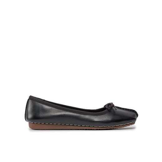 Clarks Baleriny Freckle Ice 203529294 Czarny ze sklepu MODIVO w kategorii Balerinki - zdjęcie 182697751