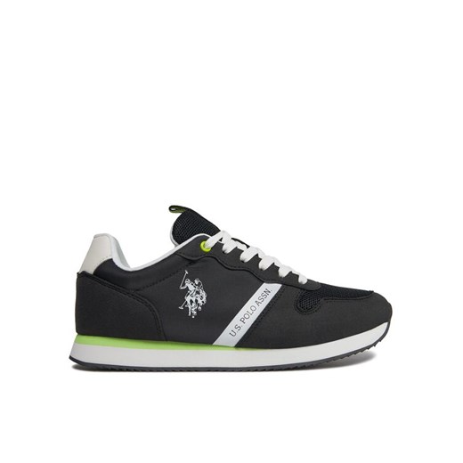 U.S. Polo Assn. Sneakersy Nobil NOBIL009 Czarny ze sklepu MODIVO w kategorii Buty sportowe męskie - zdjęcie 182697782