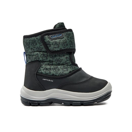 Geox Śniegowce B Flanfil Boy B Abx B263VE 0BCMN C9358 M Czarny ze sklepu MODIVO w kategorii Buty zimowe dziecięce - zdjęcie 182697810
