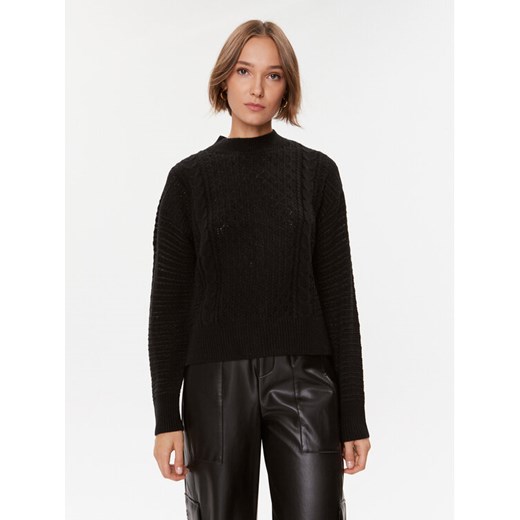 Guess Sweter W3BR37 Z2X40 Czarny Regular Fit ze sklepu MODIVO w kategorii Swetry damskie - zdjęcie 182697823