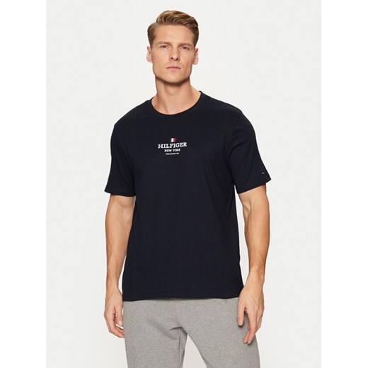 Tommy Hilfiger T-Shirt MW0MW38980 Granatowy Regular Fit ze sklepu MODIVO w kategorii T-shirty męskie - zdjęcie 182697870
