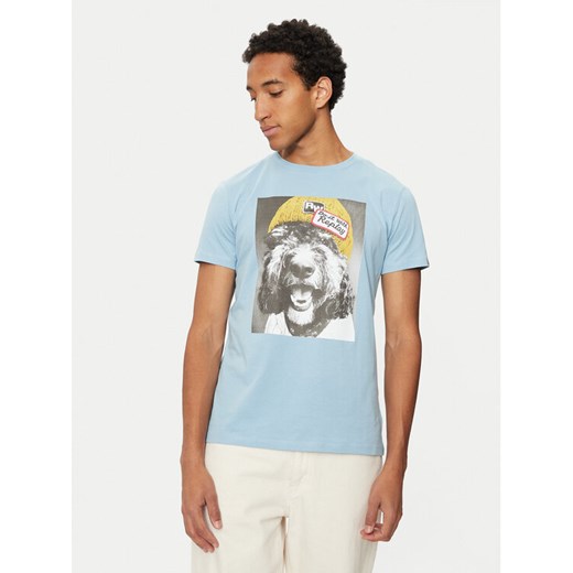 REPLAY T-Shirt M6951 .000.2660 Niebieski Regular Fit ze sklepu MODIVO w kategorii T-shirty męskie - zdjęcie 182697871