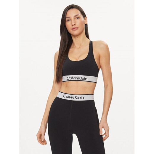 Calvin Klein Performance Biustonosz sportowy 00GWS4K170 Czarny ze sklepu MODIVO w kategorii Biustonosze - zdjęcie 182697924