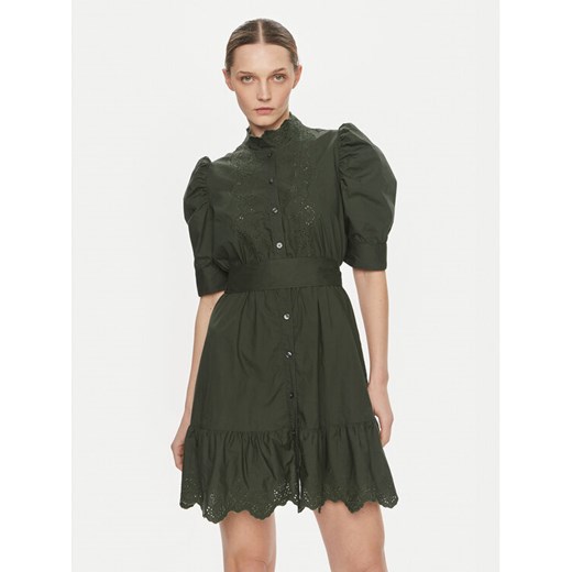 Gap Sukienka koszulowa 792564 Zielony Regular Fit ze sklepu MODIVO w kategorii Sukienki - zdjęcie 182697930